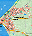 Karte des Ostseebades Rerik